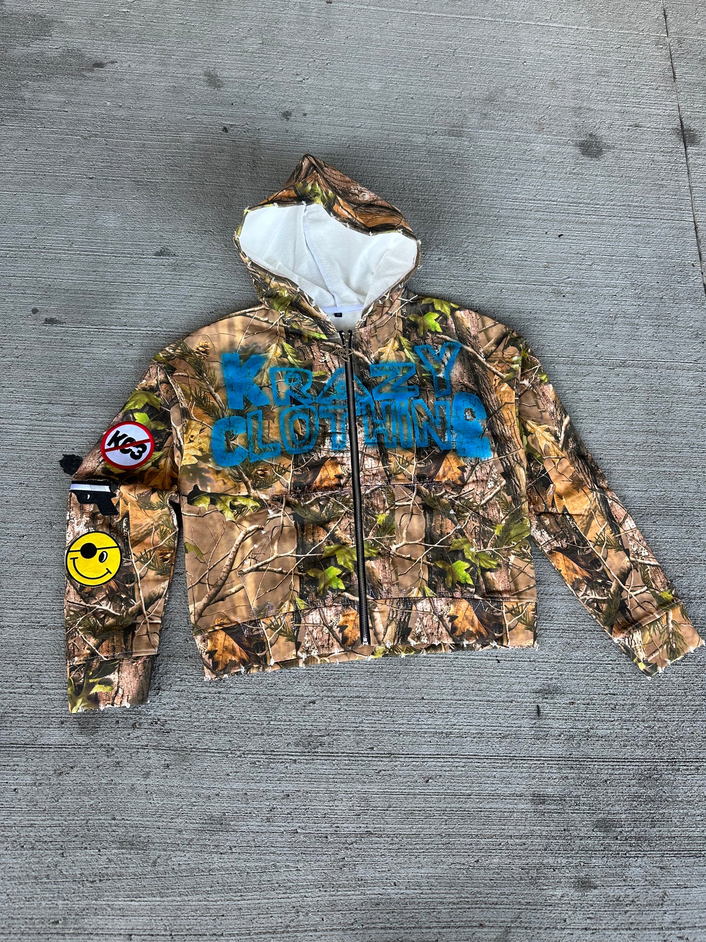 "Krazy Idea" Zipup Jacket CAMO