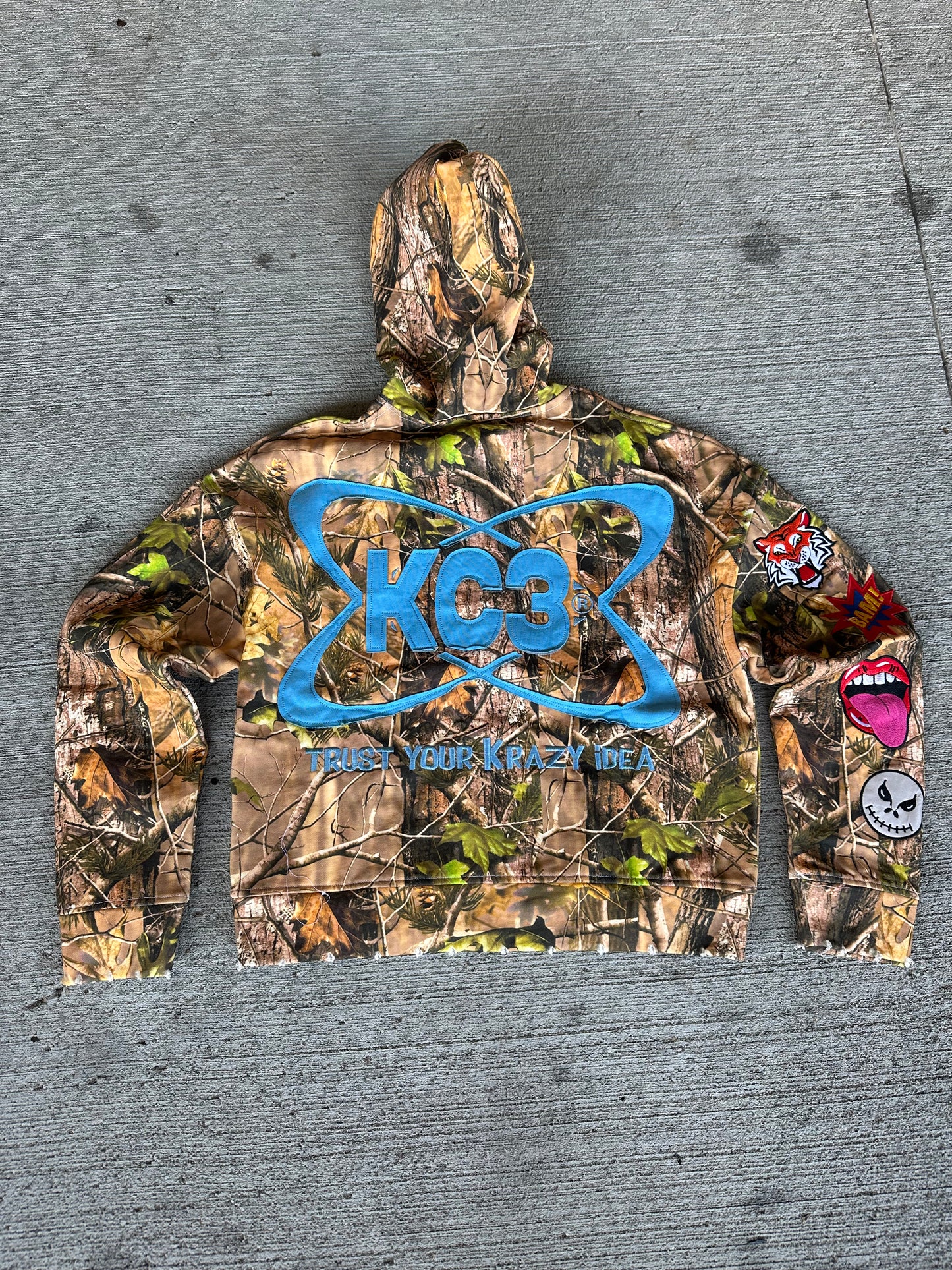"Krazy Idea" Zipup Jacket CAMO
