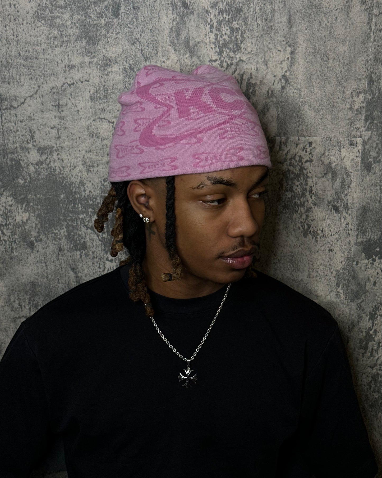 Kc3 Logo Beanie PINK
