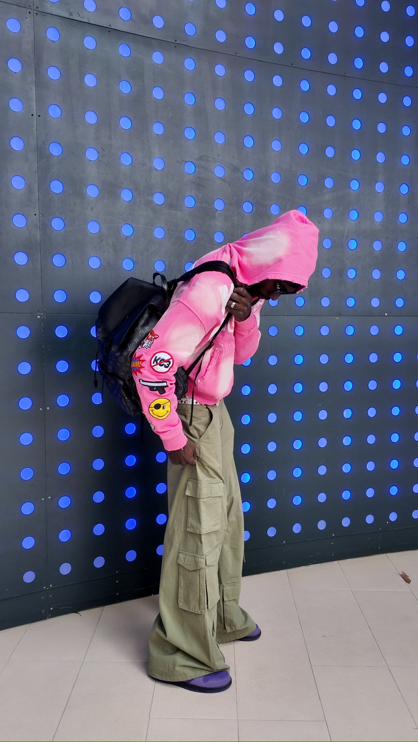 "Krazy Idea" Zipup jackets PINK