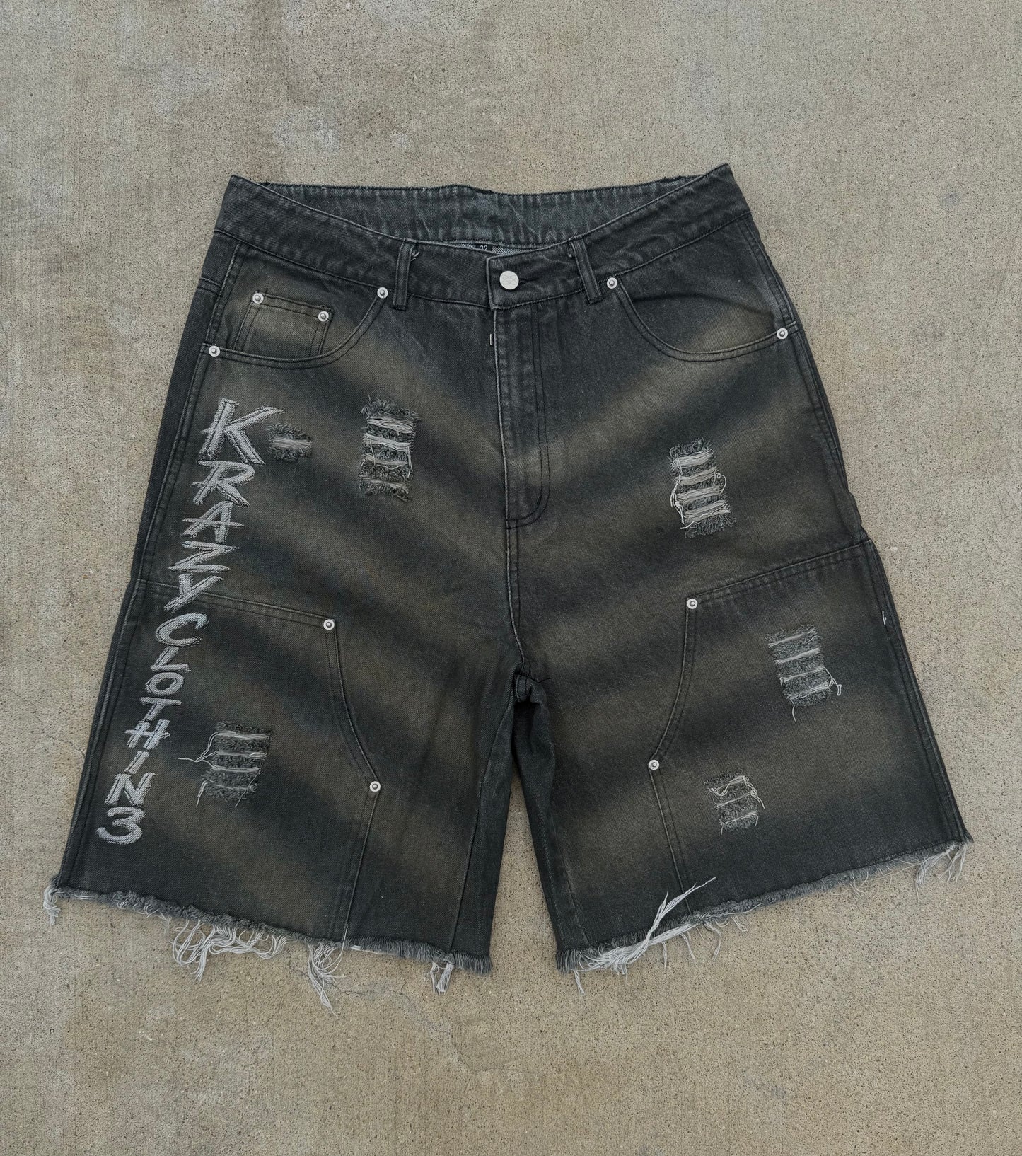 Krazy Clothin3 Jean Shorts