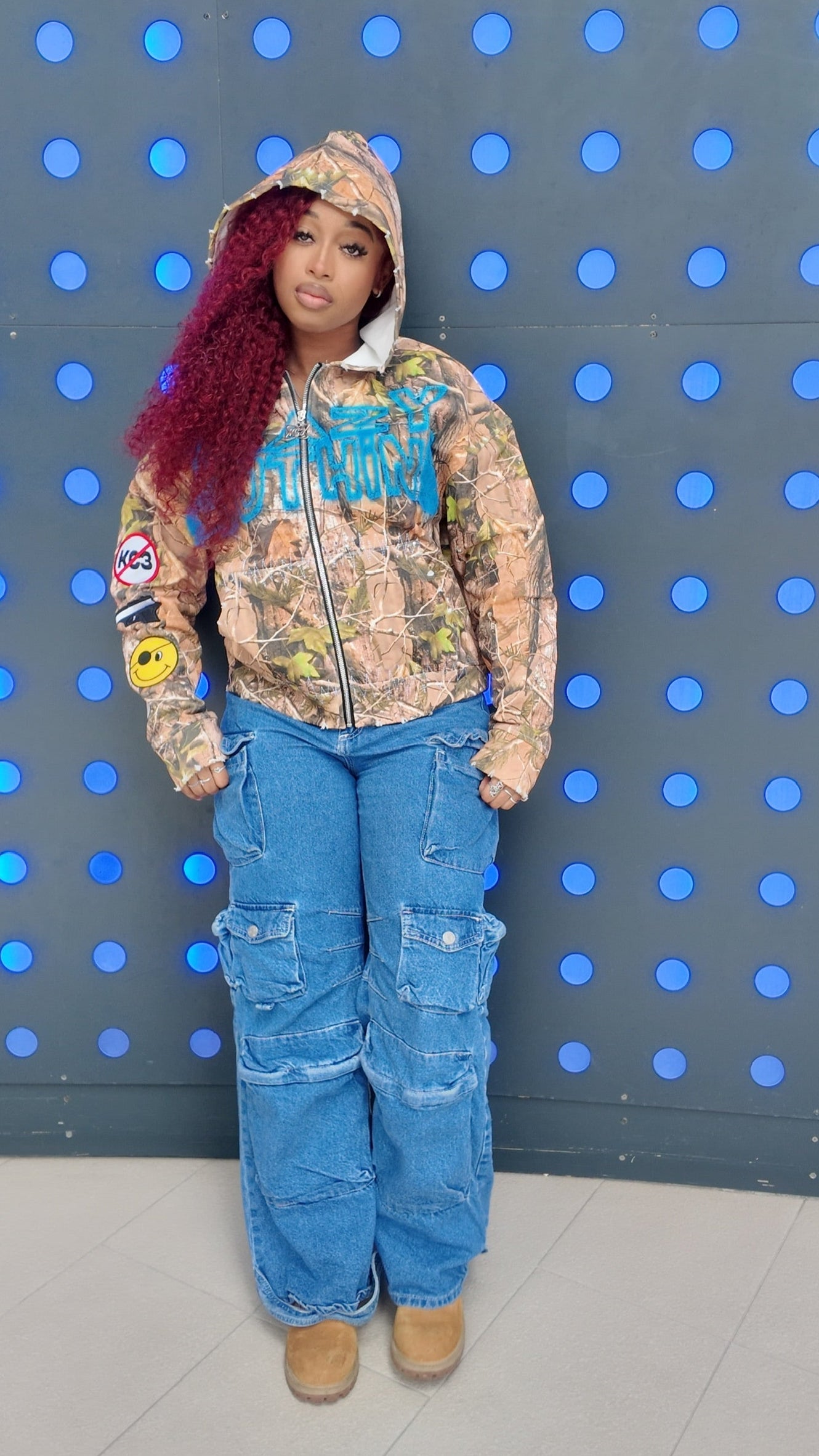 "Krazy Idea" Zipup Jacket CAMO