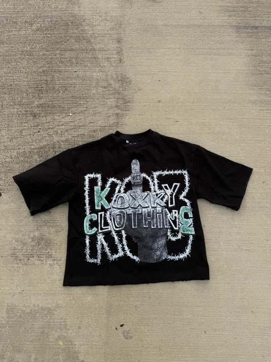 "F*ck the critics" Black